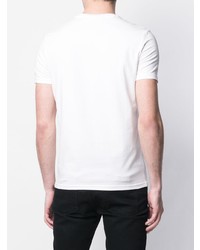 T-shirt à col rond blanc DSQUARED2