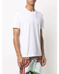 T-shirt à col rond blanc Tom Ford