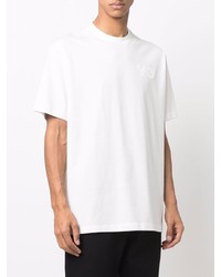 T-shirt à col rond blanc Y-3