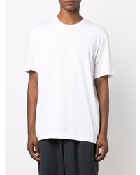 T-shirt à col rond blanc Y-3