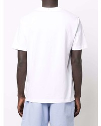T-shirt à col rond blanc McQ