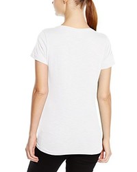 T-shirt à col rond blanc Stedman Apparel