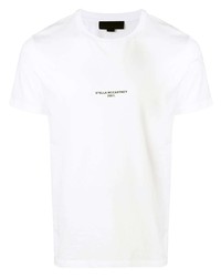 T-shirt à col rond blanc Stella McCartney