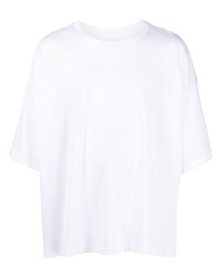 T-shirt à col rond blanc Studio Nicholson
