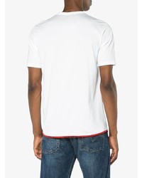 T-shirt à col rond blanc VISVIM