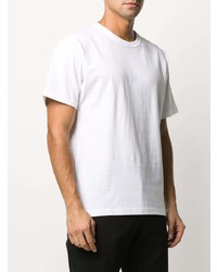 T-shirt à col rond blanc Bottega Veneta