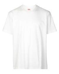 T-shirt à col rond blanc Supreme