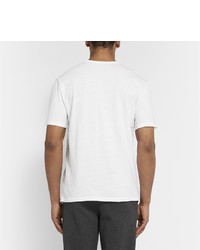 T-shirt à col rond blanc Alexander Wang