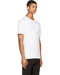 T-shirt à col rond blanc Alexander Wang