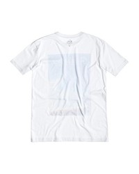 T-shirt à col rond blanc