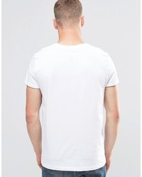 T-shirt à col rond blanc Asos