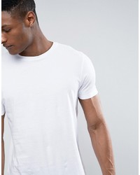 T-shirt à col rond blanc Asos