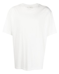 T-shirt à col rond blanc The Row