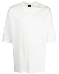 T-shirt à col rond blanc Thom Krom