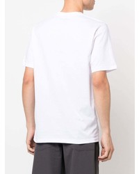 T-shirt à col rond blanc Dickies