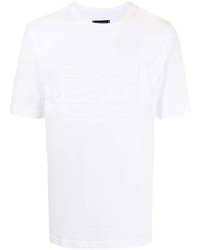 T-shirt à col rond blanc Tommy Hilfiger