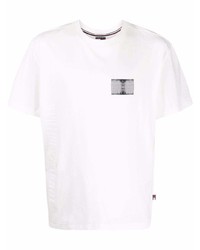 T-shirt à col rond blanc Tommy Hilfiger