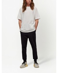 T-shirt à col rond blanc Y-3