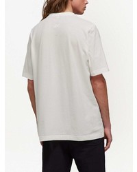 T-shirt à col rond blanc Y-3