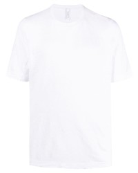 T-shirt à col rond blanc Transit