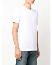 T-shirt à col rond blanc DSQUARED2