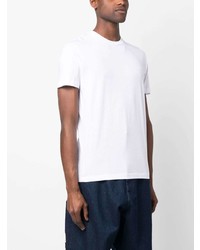 T-shirt à col rond blanc Emporio Armani