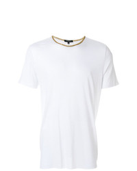 T-shirt à col rond blanc Unconditional