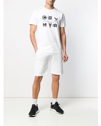 T-shirt à col rond blanc Colmar