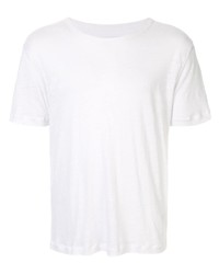 T-shirt à col rond blanc Venroy
