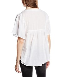 T-shirt à col rond blanc Vero Moda