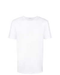 T-shirt à col rond blanc Versace Collection