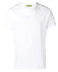 T-shirt à col rond blanc VERSACE JEANS COUTURE