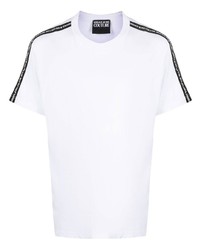 T-shirt à col rond blanc VERSACE JEANS COUTURE