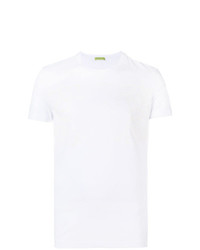 T-shirt à col rond blanc Versace Jeans