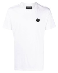 T-shirt à col rond blanc Viktor & Rolf