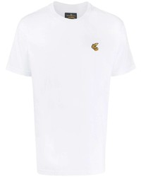 T-shirt à col rond blanc Vivienne Westwood Anglomania