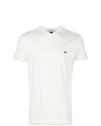 T-shirt à col rond blanc Vivienne Westwood