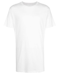 T-shirt à col rond blanc WARDROBE.NYC