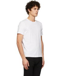 T-shirt à col rond blanc Tom Ford