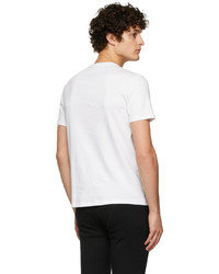 T-shirt à col rond blanc Tom Ford