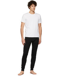 T-shirt à col rond blanc Tom Ford