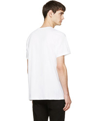 T-shirt à col rond blanc Calvin Klein Underwear