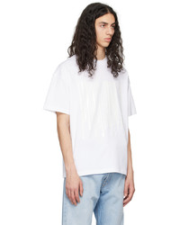T-shirt à col rond blanc VTMNTS