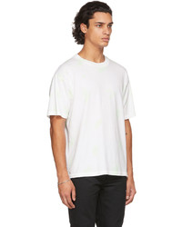 T-shirt à col rond blanc Seekings