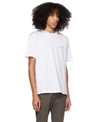 T-shirt à col rond blanc Norse Projects