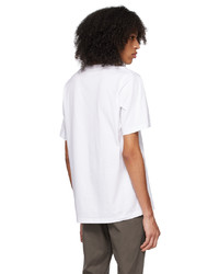 T-shirt à col rond blanc Norse Projects