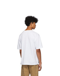 T-shirt à col rond blanc VISVIM