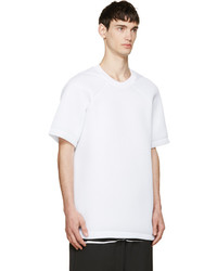 T-shirt à col rond blanc 11 By Boris Bidjan Saberi