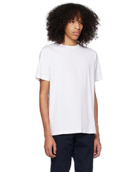 T-shirt à col rond blanc Norse Projects