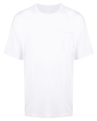 T-shirt à col rond blanc WTAPS